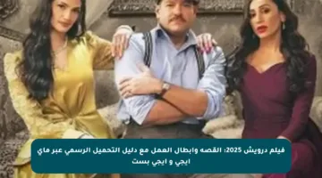 فيلم درويش 2025: القصة وأبطال العمل مع دليل التحميل الرسمي عبر ماي ايجي و ايجي بست